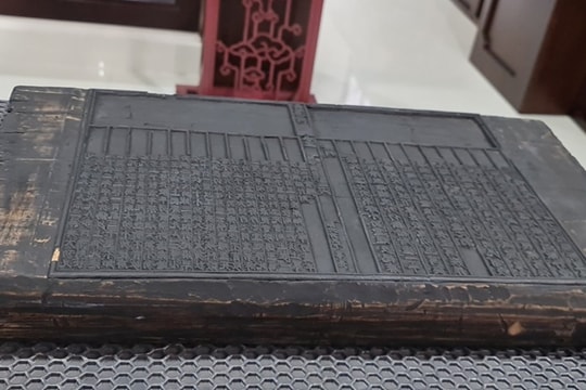 Lưu trữ mộc bản triều Nguyễn bằng công nghệ AI