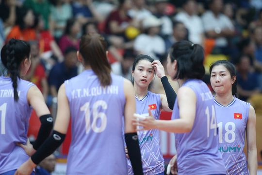 Tuyển bóng chuyền nữ Việt Nam để thua 0-3 trước U21 Trung Quốc