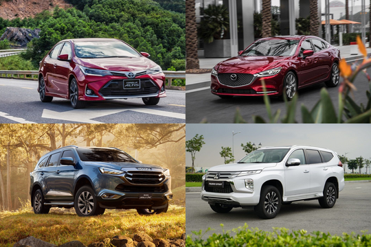 10 ô tô bán ít nhất nửa đầu năm 2025: Doanh số loạt mẫu xe ‘rơi tự do’