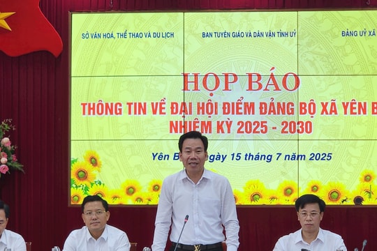 Yên Bình sẵn sàng cho Đại hội điểm, đặt mục tiêu thành xã phát triển của tỉnh Lào Cai vào năm 2030