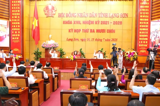 HĐND tỉnh Lạng Sơn khóa XVII: Thông qua 18 nghị quyết quan trọng tại Kỳ họp thứ 39