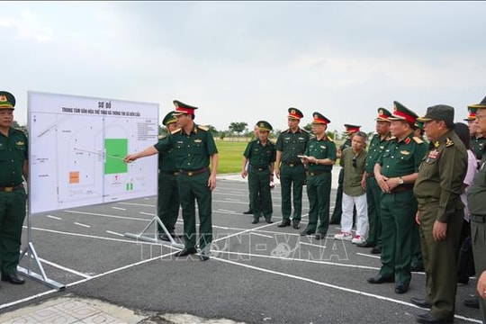 Gấp rút chuẩn bị Giao lưu hữu nghị Quốc phòng biên giới Việt Nam – Campuchia lần 2