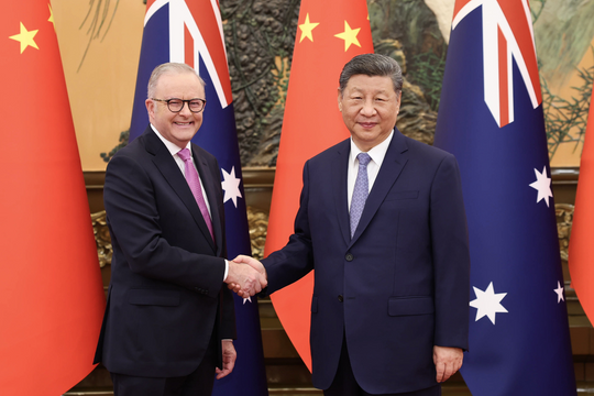 Chủ tịch Tập Cận Bình cho biết mối quan hệ Trung Quốc và Úc đang được cải thiện
