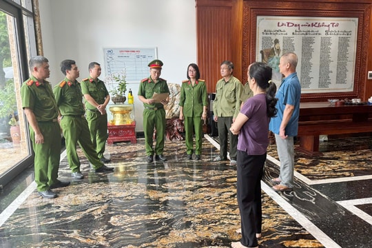 Thanh Hoá: Triệu tập, khám xét nơi ở của Bùi Quốc Ý