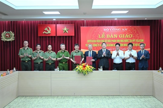Bộ Công an tiếp nhận quyền đại diện phần vốn nhà nước tại FPT Telecom từ SCIC
