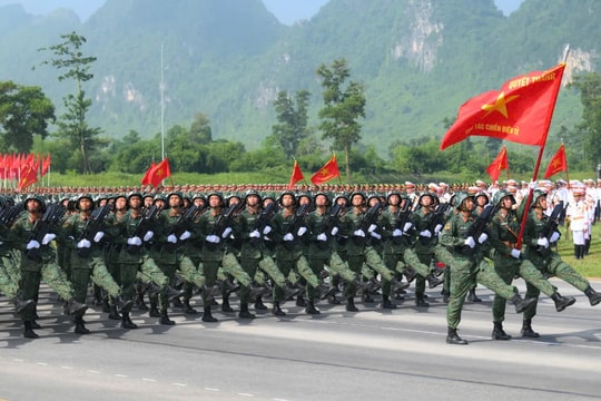 Quân đội, Công an tổng hợp luyện các khối diễu binh, diễu hành chuẩn bị kỷ niệm 80 năm Quốc khánh
