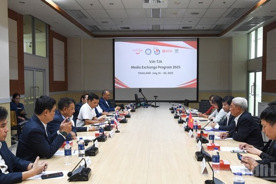 Mối quan hệ giữa Hội Nhà báo Việt Nam và Hội Nhà báo Thái Lan ngày càng đi vào chiều sâu, thiết thực và hiệu quả
