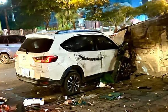 Lái xe gây tai nạn liên hoàn tại phường Dương Nội đã uống rượu trước khi điều khiển ô tô