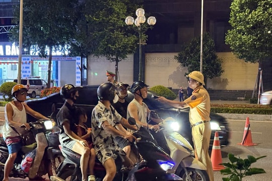 Bắc Ninh: Xử lý 141 thanh, thiếu niên vi phạm giao thông trong ngày đầu ra quân phòng chống đua xe trái phép