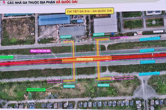 Hà Nội lấy ý kiến về hướng tuyến, vị trí ga metro số 5