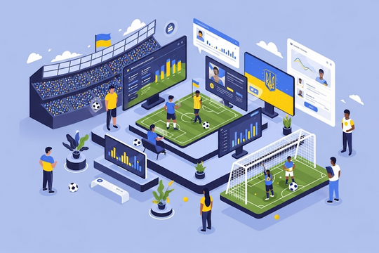 Trang tin thể thao Ukraine xây dựng 'đế chế bóng đá' giữa vùng chiến sự