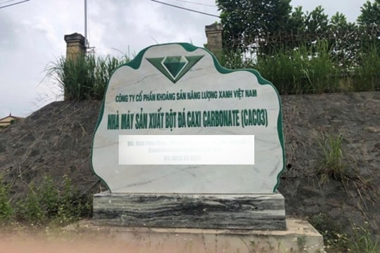 Không có giấy phép về môi trường, một công ty khoáng sản ở Lào Cai bị phạt 320 triệu đồng