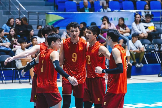 Bóng chuyền nam Việt Nam thắng Philippines ở lượt cuối SEA V.League 2025