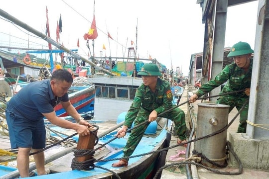 Quân đội chủ động triển khai ứng phó khẩn cấp với bão số 3 (Wipha)