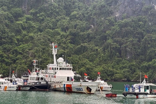 Cảnh sát biển Việt Nam chủ động phương án ứng phó bão số 3 và trực cứu hộ, cứu nạn