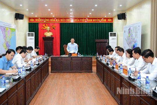 Ninh Bình: Tháo gỡ khó khăn, phát triển Khu kinh tế và các khu công nghiệp