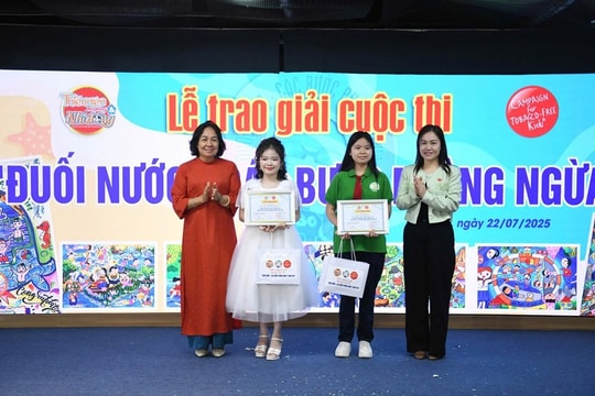 Trao giải cuộc thi 'Đuối nước - các bước phòng ngừa': Hơn 800 tác phẩm sáng tạo góp phần bảo vệ trẻ em