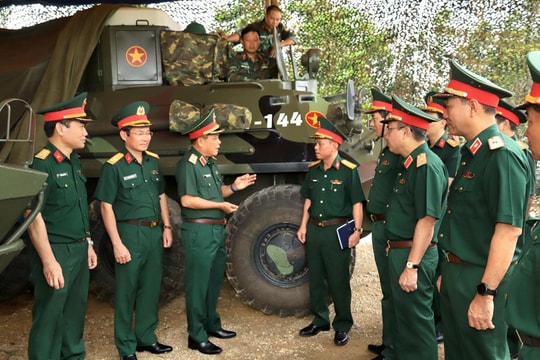 Bảo đảm kỹ thuật, sẵn sàng xe, pháo cho nhiệm vụ A80