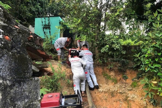 Viettel khẩn trương chuẩn bị ứng phó bão Wipha, sẵn sàng đảm bảo thông tin liên lạc cho người dân