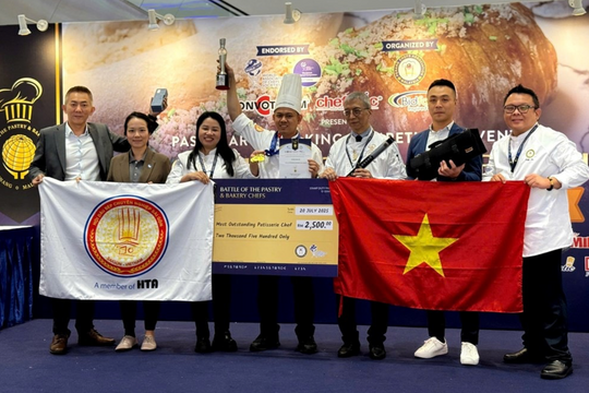 Việt Nam giành 16 HCV tại cuộc thi bánh ngọt và bánh mì quốc tế 2025