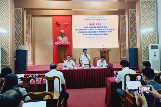 Hà Tĩnh chủ động thông tin các dự án trọng điểm, lan tỏa hình ảnh địa phương hội nhập