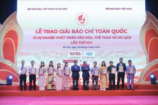 Giải Báo chí "Vì sự nghiệp phát triển Văn hóa Việt Nam" lần thứ ba chính thức khởi động