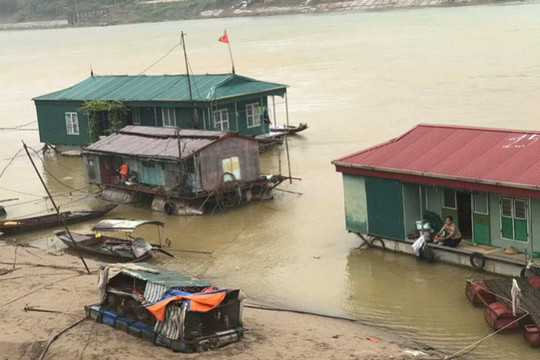 Phú Thọ: Di dời 52 hộ dưới chân Thủy điện Hòa Bình tránh bão số 3