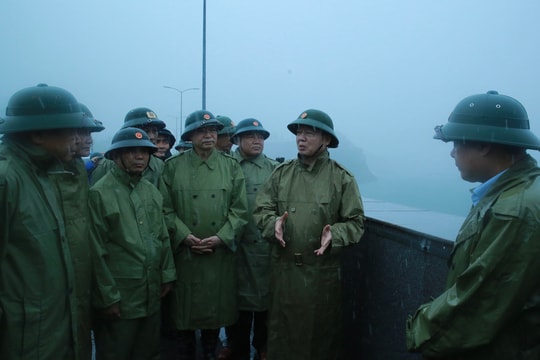 Bão số 3 đã giảm cấp gió và sức giật, trọng tâm ứng phó phải chuyển sang mưa lớn