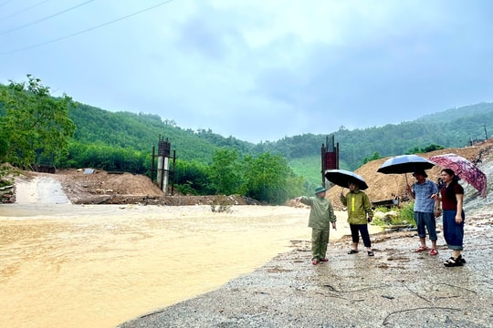 Nghệ An: Hơn 900 nhân khẩu bị cô lập do bão số 3