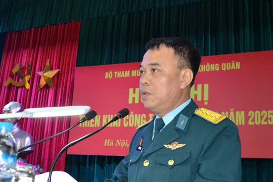 Đại tá Vũ Đại Dương giữ chức Phó Tư lệnh Quân chủng Phòng không - Không quân