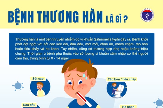 Bộ Y tế cảnh báo nguy cơ bùng phát bệnh thương hàn, hướng dẫn phòng tránh khẩn cấp sau mưa lũ
