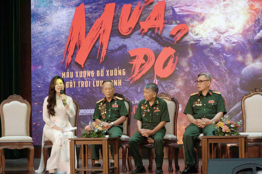 Cảm xúc dâng trào trong lễ ra mắt 'Mưa đỏ' - bộ phim tái hiện cuộc chiến 81 ngày đêm khốc liệt ở thành cổ Quảng Trị