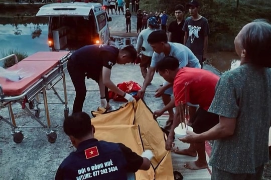 Người đàn ông tử vong khi cứu trẻ đuối nước ở Huế