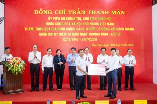 Agribank tri ân thương binh liệt sĩ, người có công với cách mạng nhân dịp 27/7