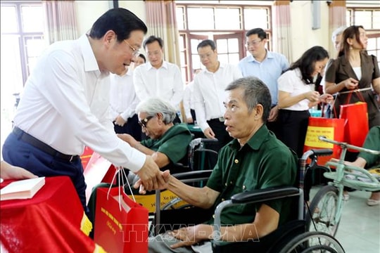 Chăm lo người có công là nhiệm vụ chính trị trọng tâm, thường xuyên và lâu dài