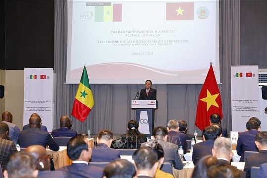 Chủ tịch Quốc hội Trần Thanh Mẫn dự tọa đàm chính sách thúc đẩy hợp tác Việt Nam - Senegal
