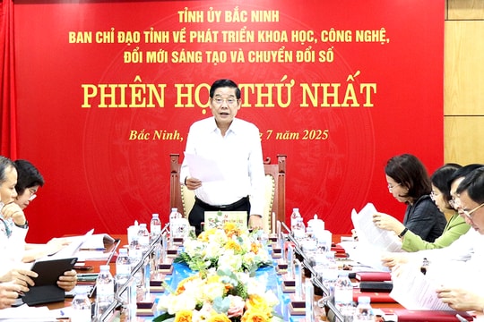 Thành lập Ban chỉ đạo về phát triển khoa học, công nghệ, đổi mới sáng tạo và chuyển đổi số tỉnh Bắc Ninh