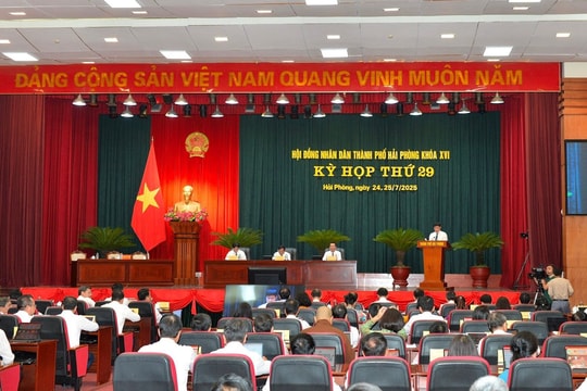 Khai mạc Kỳ họp thứ 29 HĐND TP Hải Phòng