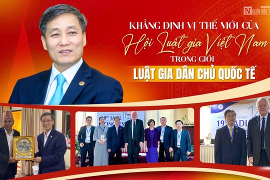 Khẳng định vị thế của Hội Luật gia Việt Nam trong giới Luật gia Dân chủ quốc tế