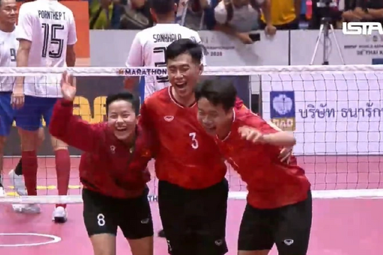 Đội tuyển cầu mây Việt Nam làm nên lịch sử tại giải thế giới 2025