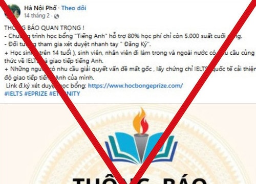 Bộ Giáo dục và Đào tạo cảnh báo lừa đảo liên quan đến học bổng du học