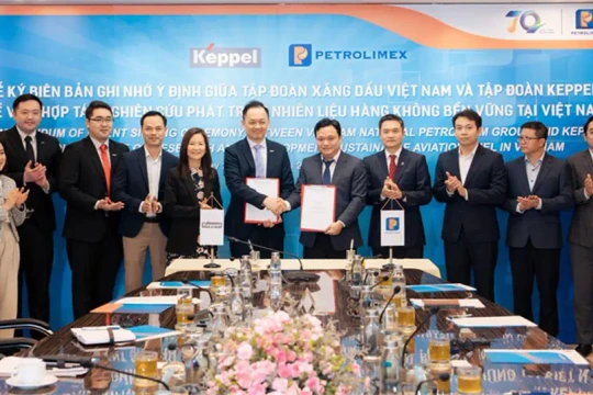 Petrolimex và Keppel hợp tác thúc đẩy phát triển nhiên liệu hàng không bền vững