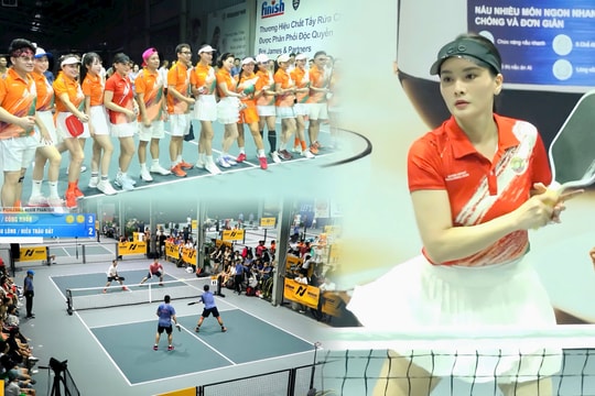 Sân chơi Pickleball bùng nổ với dàn nghệ sĩ nổi tiếng