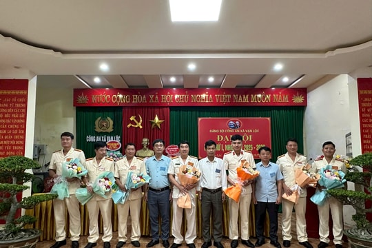 Thanh Hóa: Công an xã Vạn Lộc tổ chức Đại hội Đảng bộ Công an xã nhiệm kỳ 2025 – 2030