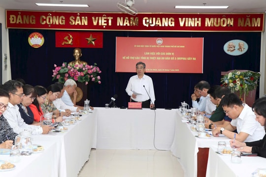 TP HCM dự chi 4 tỷ đồng giúp Đồng Tháp, Nghệ An khắc phục hậu quả bão số 3