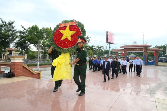 BSR tri ân, khắc ghi công ơn các gia đình thương binh, liệt sĩ