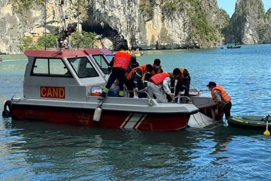 Thi thể nạn nhân cuối cùng vụ lật tàu Vịnh Xanh 58 là bố của cháu bé 10 tuổi may mắn sống sót