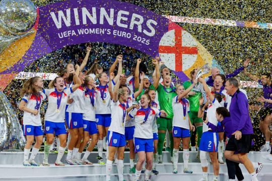 Đánh bại Tây Ban Nha, đội tuyển Anh vô địch Euro nữ 2025
