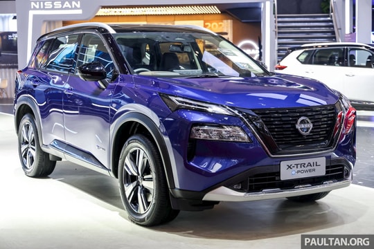 SUV điện chạy xăng Nissan X-Trail e-Power 2025 giá từ 48.600 USD