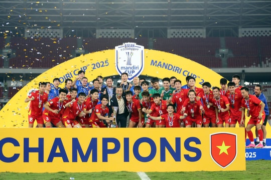 Vô địch giải Đông Nam Á, đội tuyển U23 Việt Nam được thưởng lớn